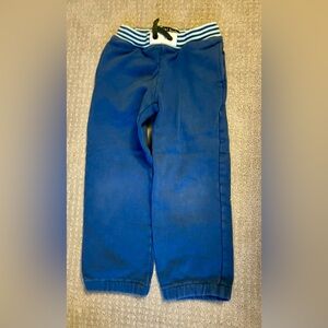 Mini Boden Striped Blue Pants